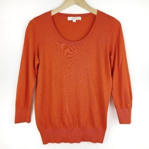 LOFT Basic Round Neck Top, MEDIUM